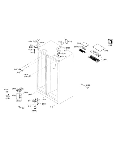 Cabinet assy