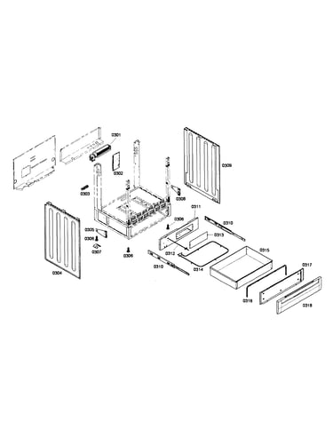 Frame & drawer