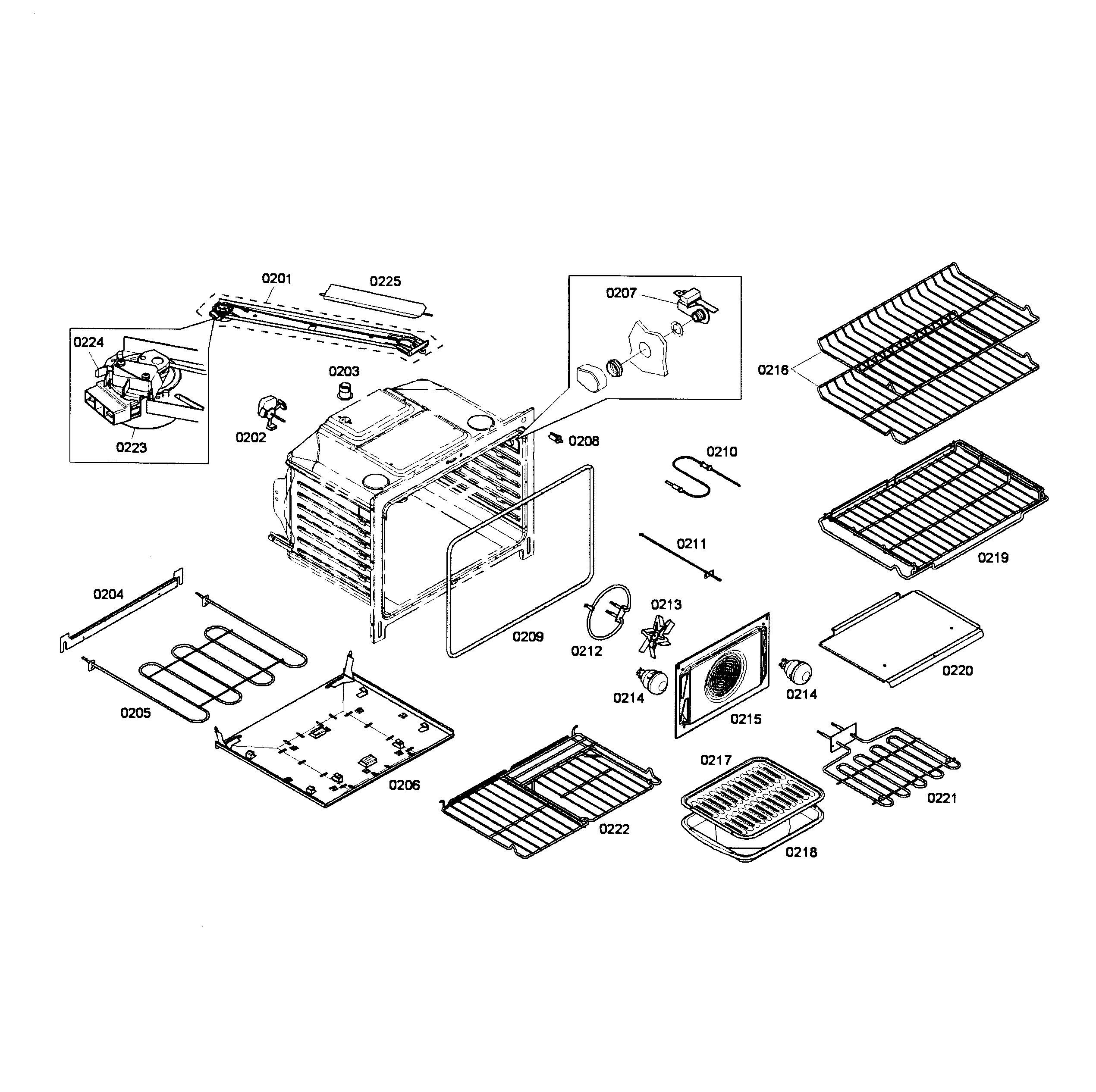 Cavity assy