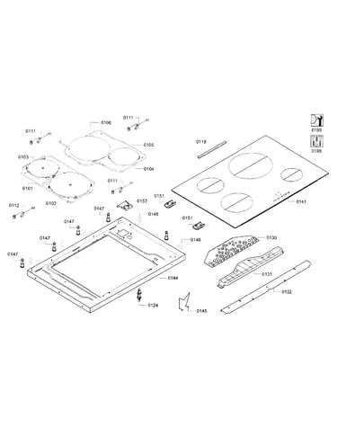 Cooktop assy