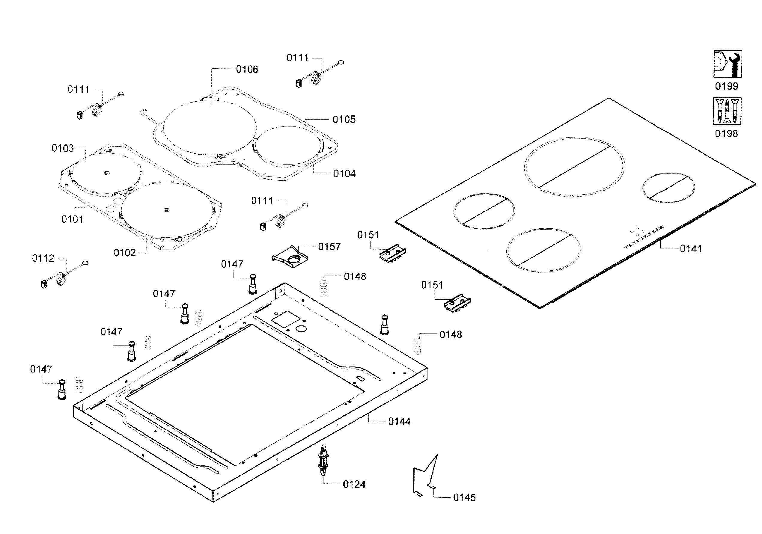 COOKTOP ASSY