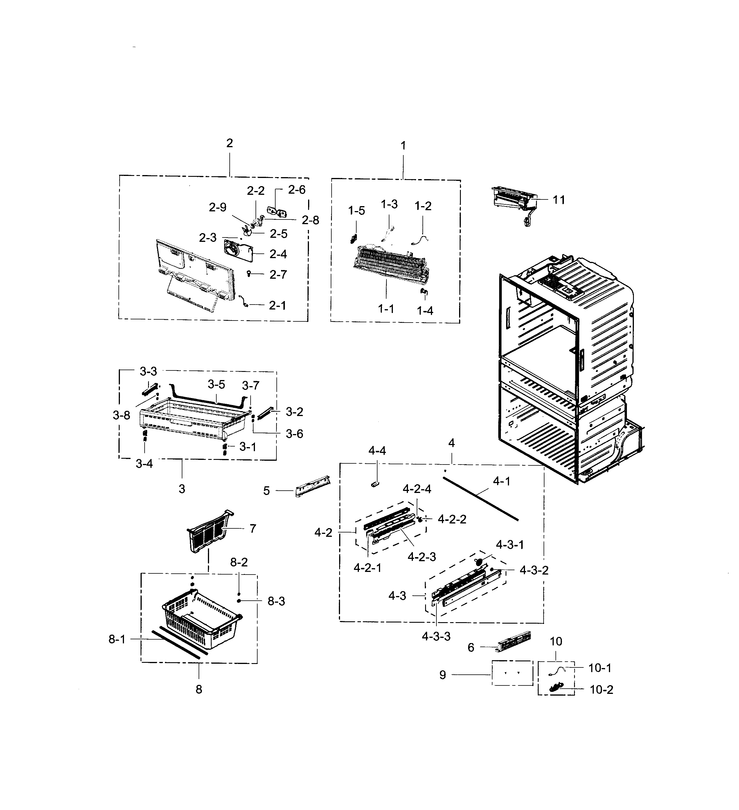 Freezer / icemaker