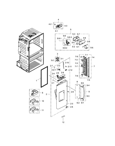 Door l-refrigerator