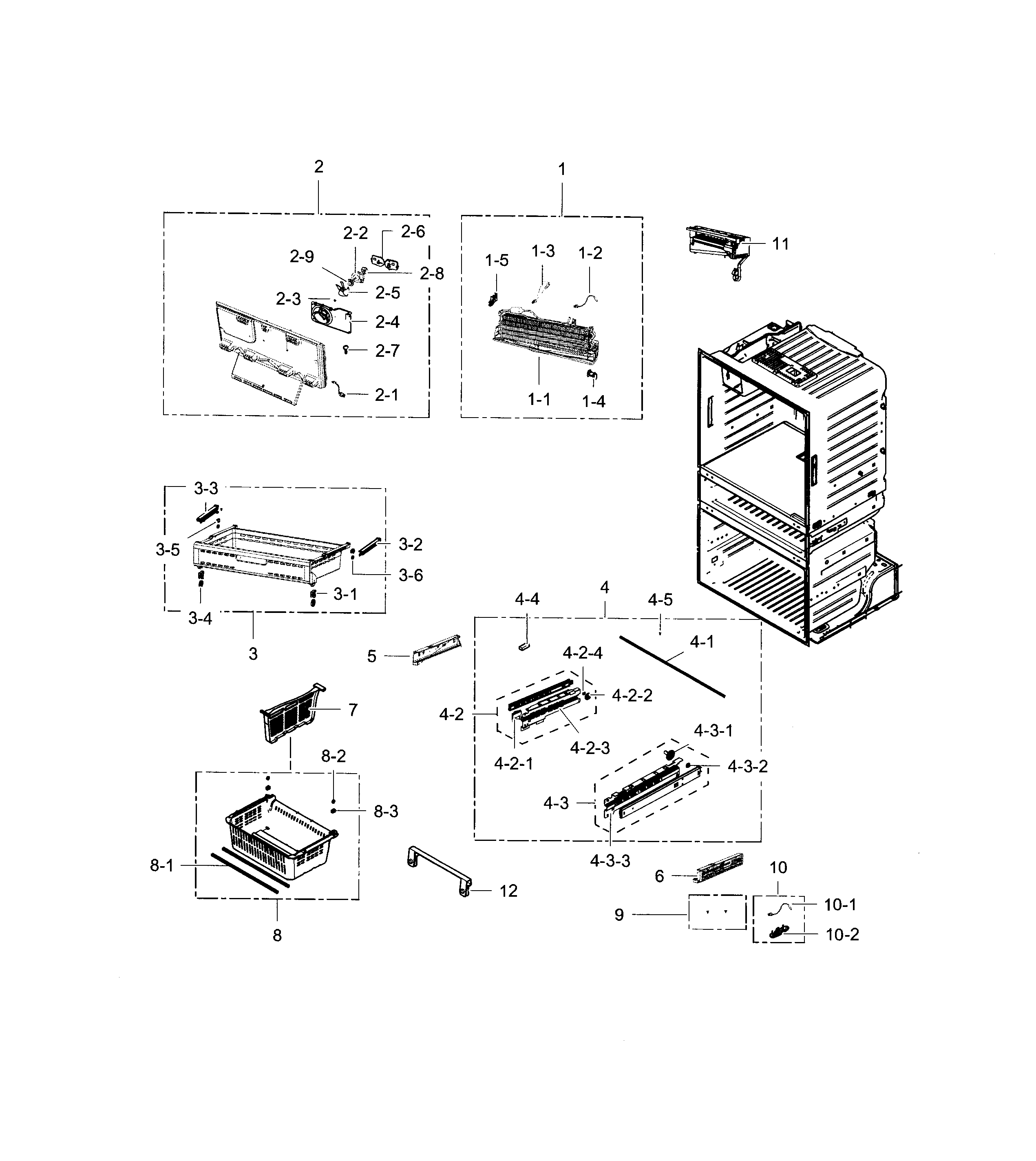 Freezer / icemaker