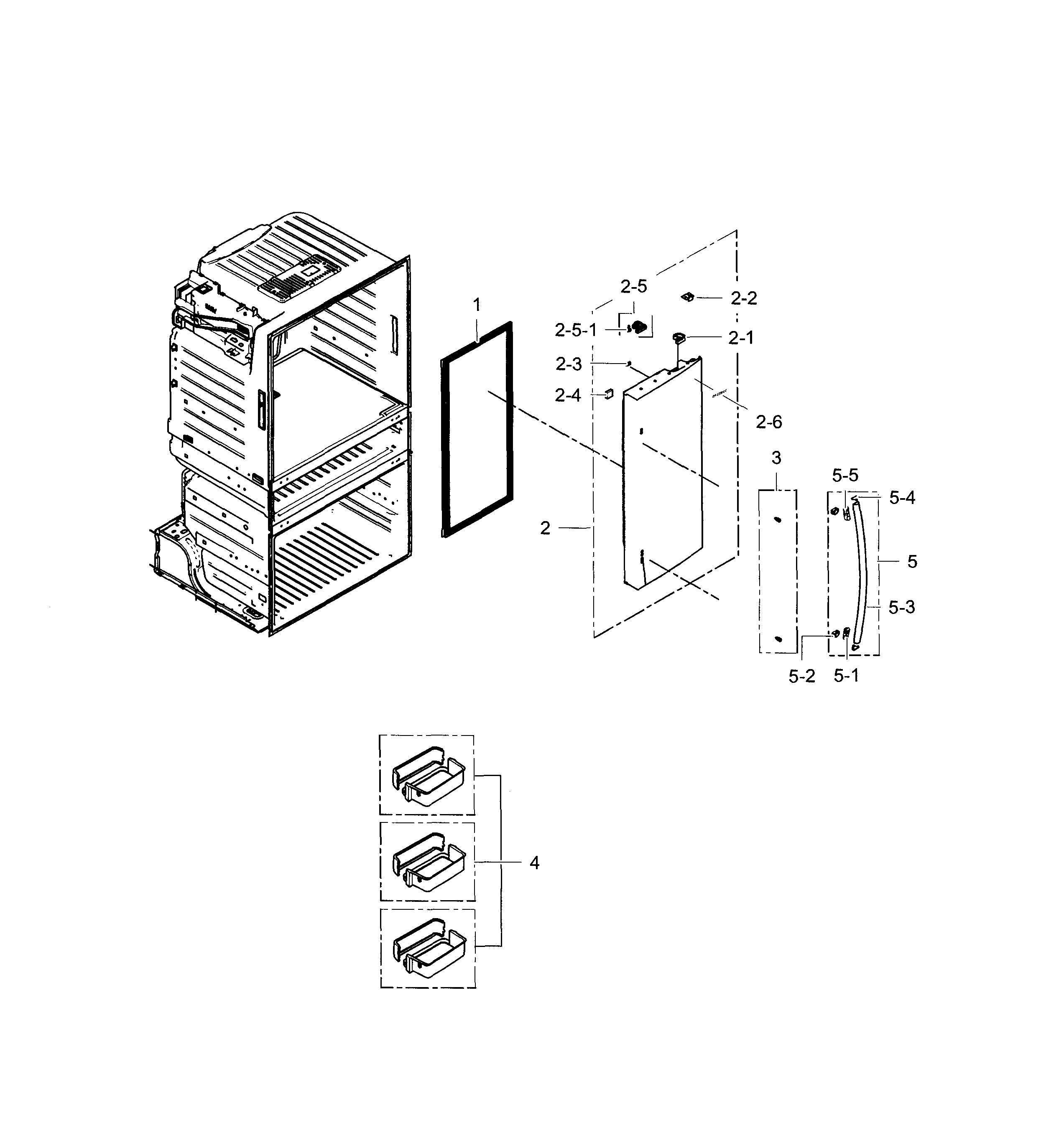 Door r-refrigerato