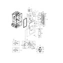 Samsung RF28HFEDBSR/AA-02 door l-refrigerator diagram