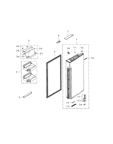 Door r-refrigerator