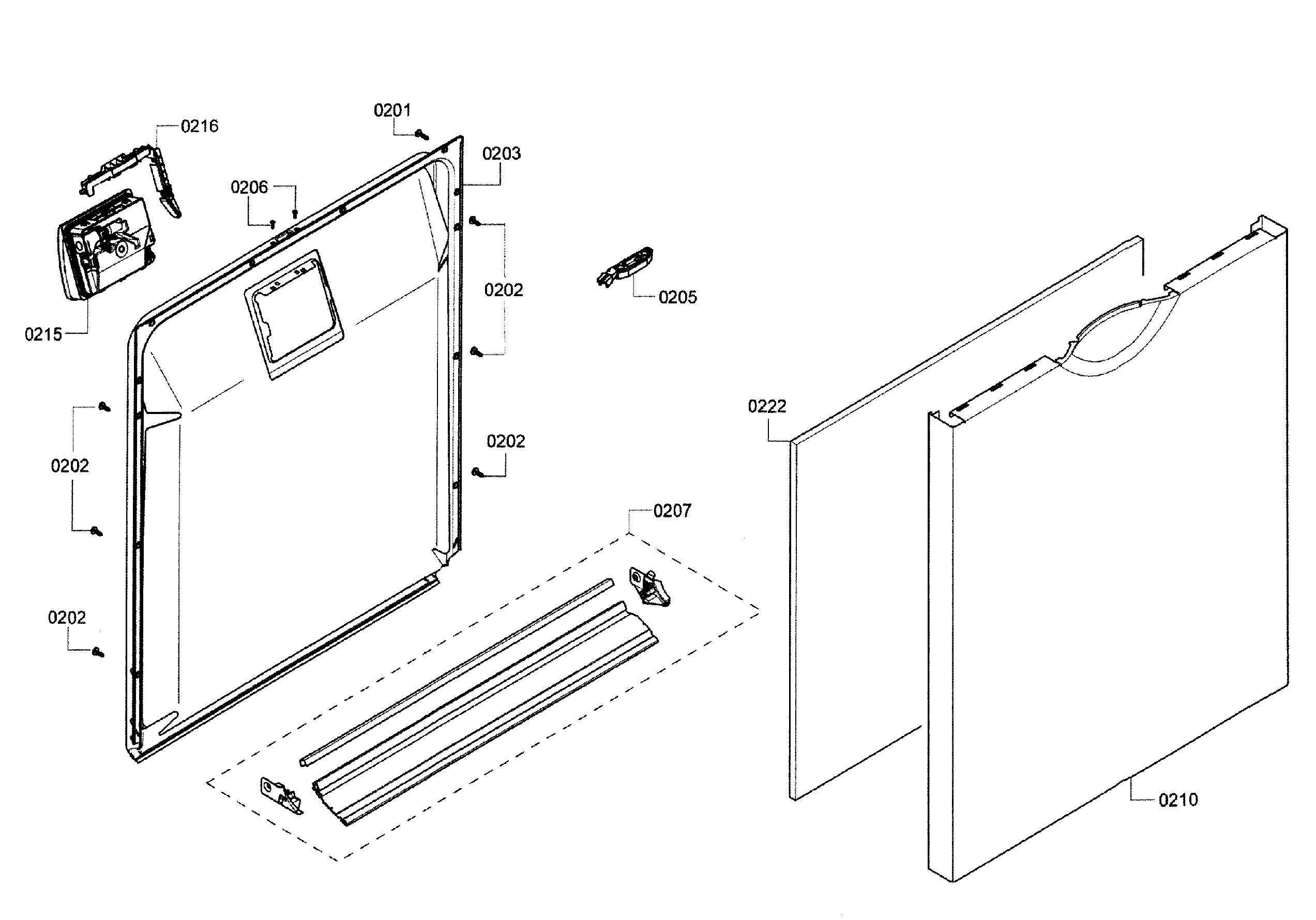 Door assy