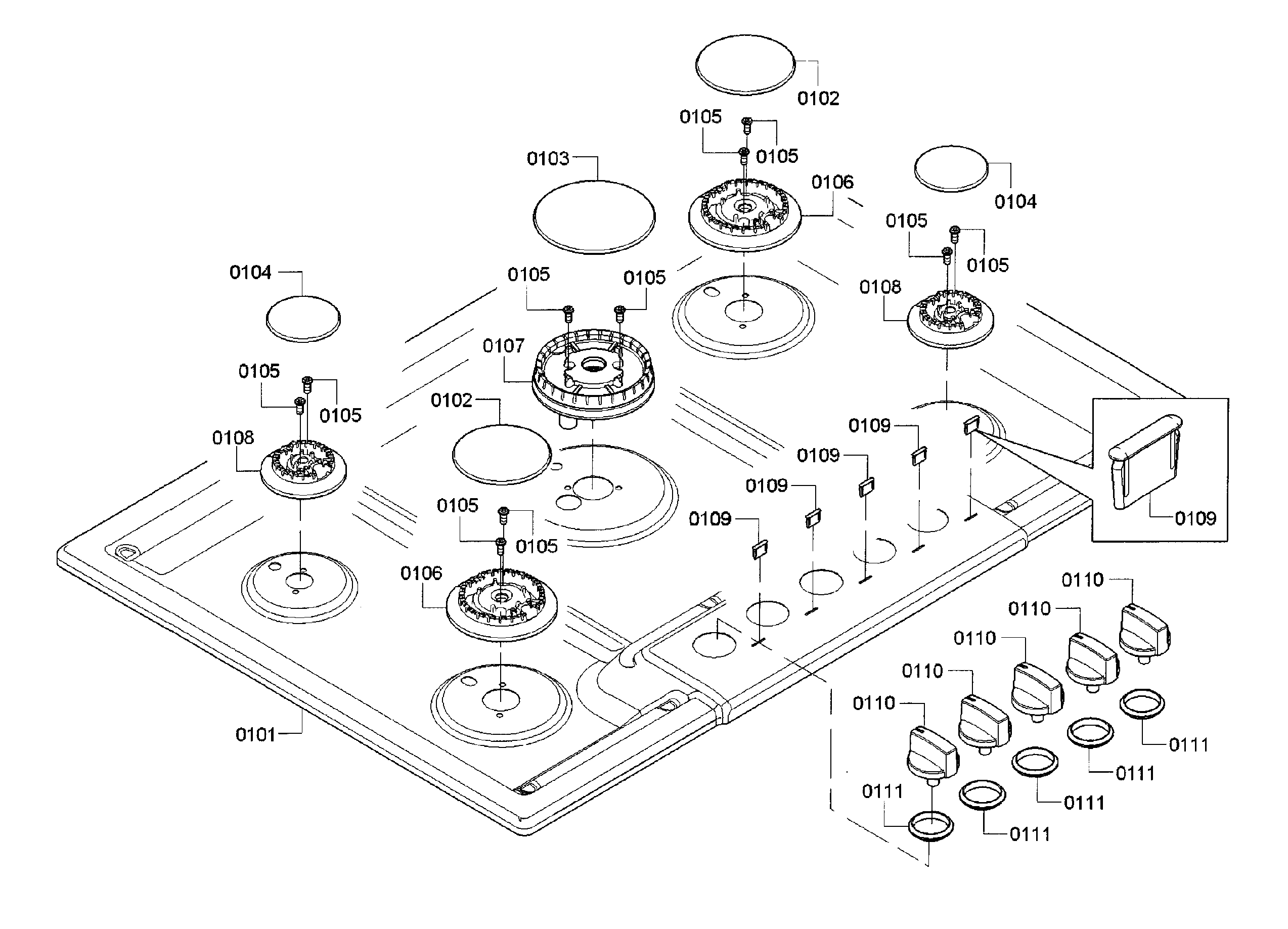 Burner assy