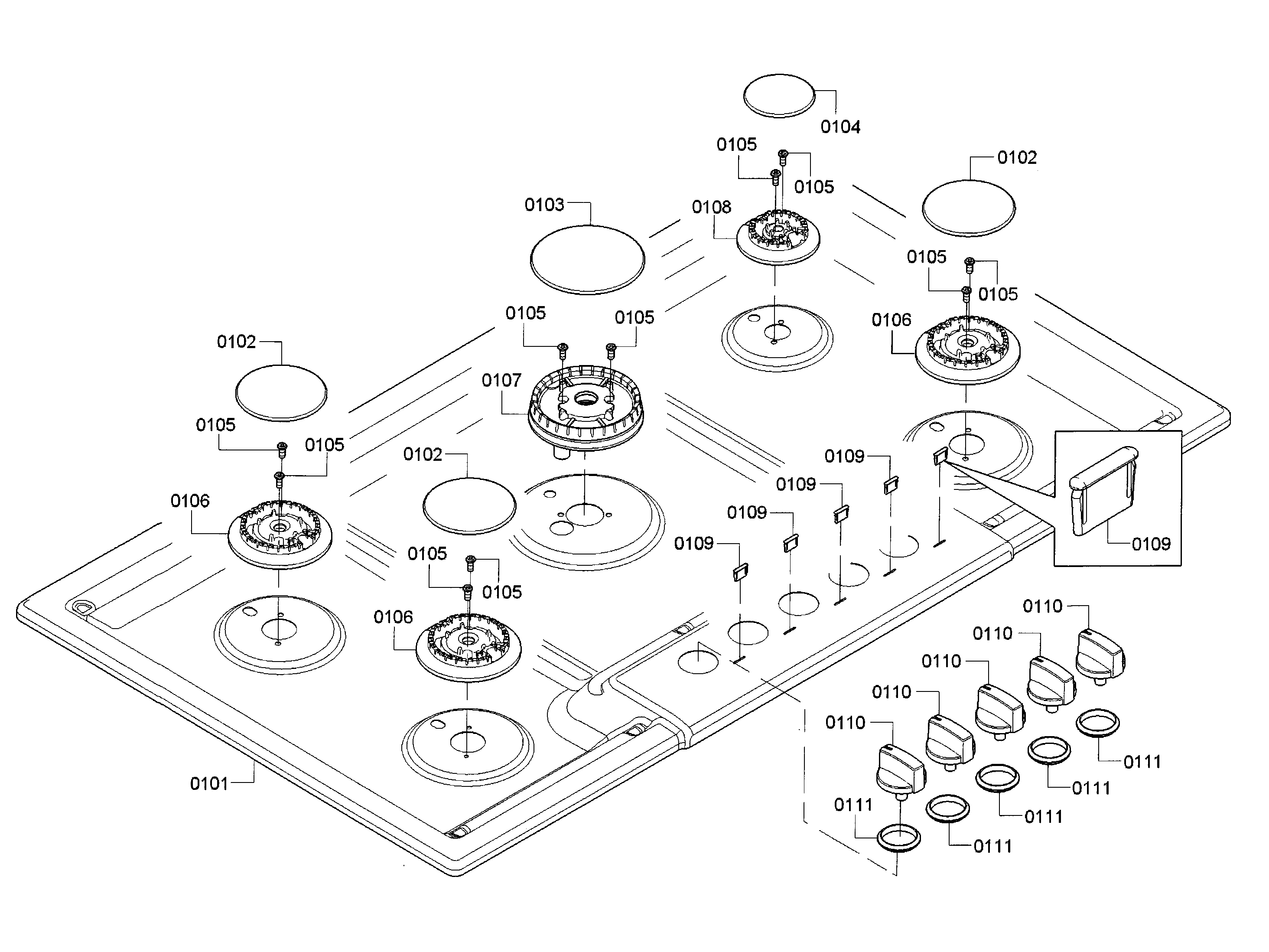Burner assy
