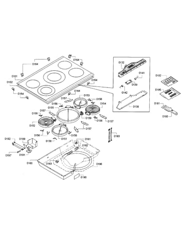 Cooktop assy