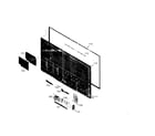 Sony KDL-60W610B panel diagram