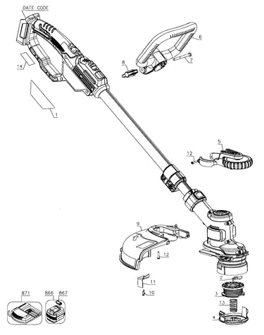 Trimmer assy