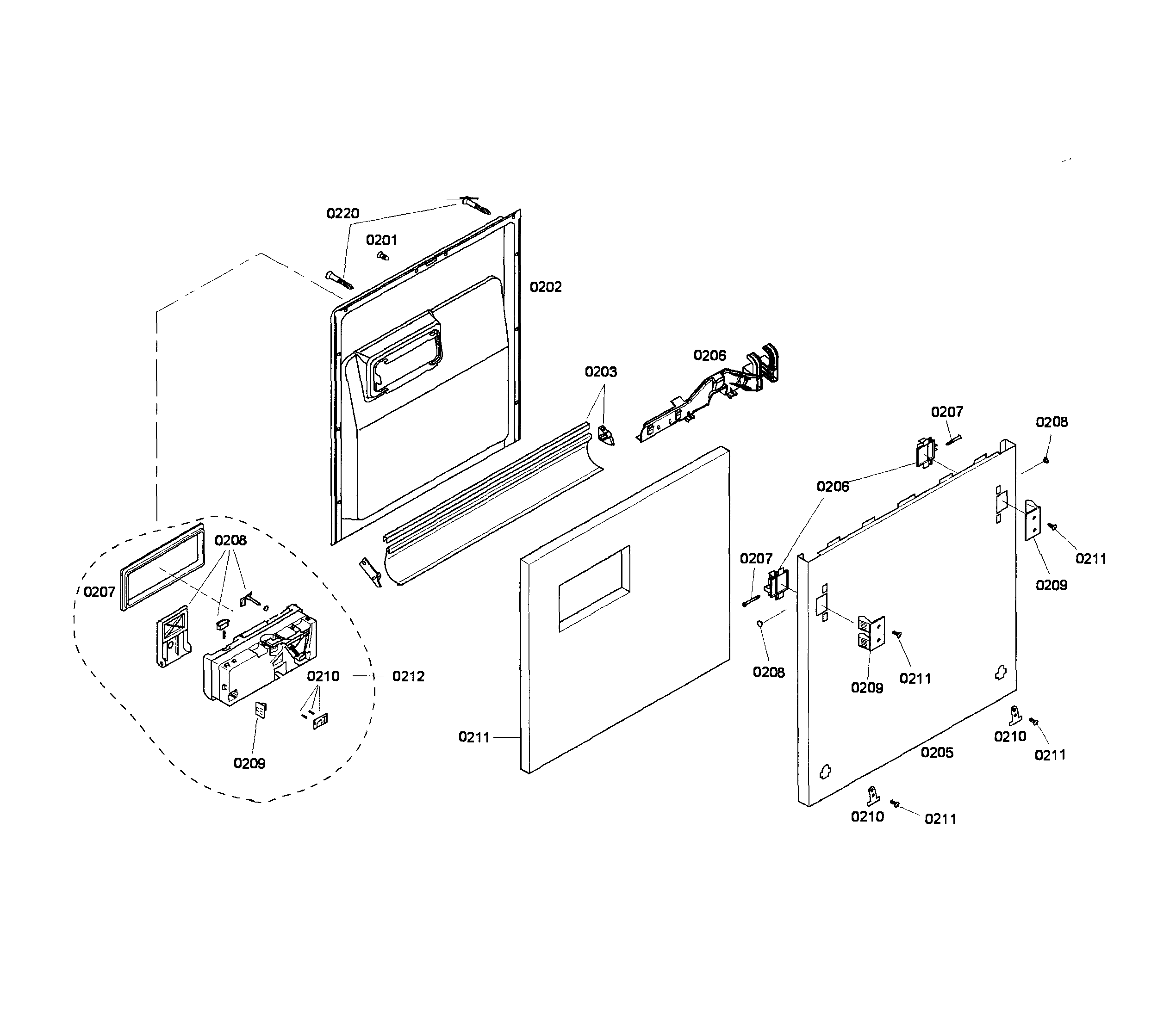 Door assy