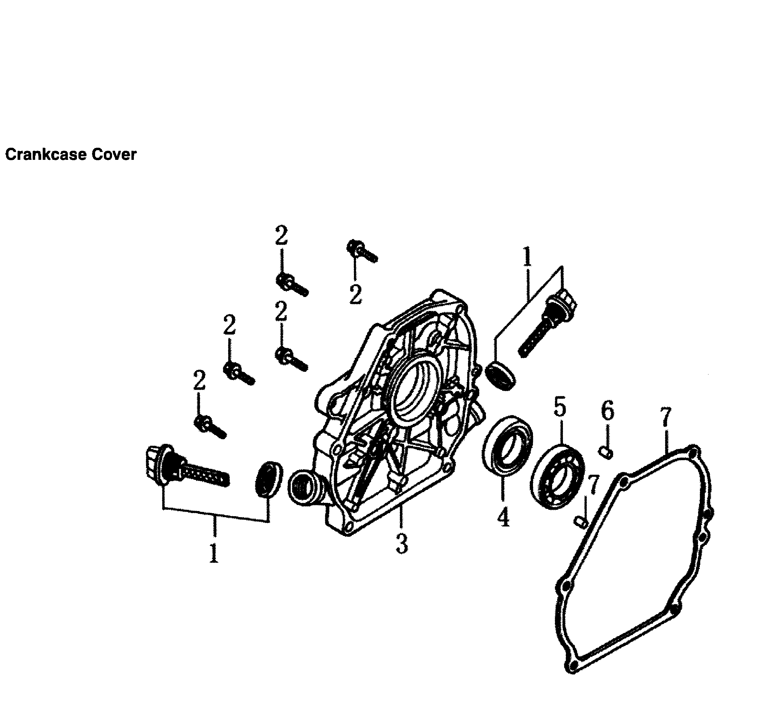 CRANKCASE COVER