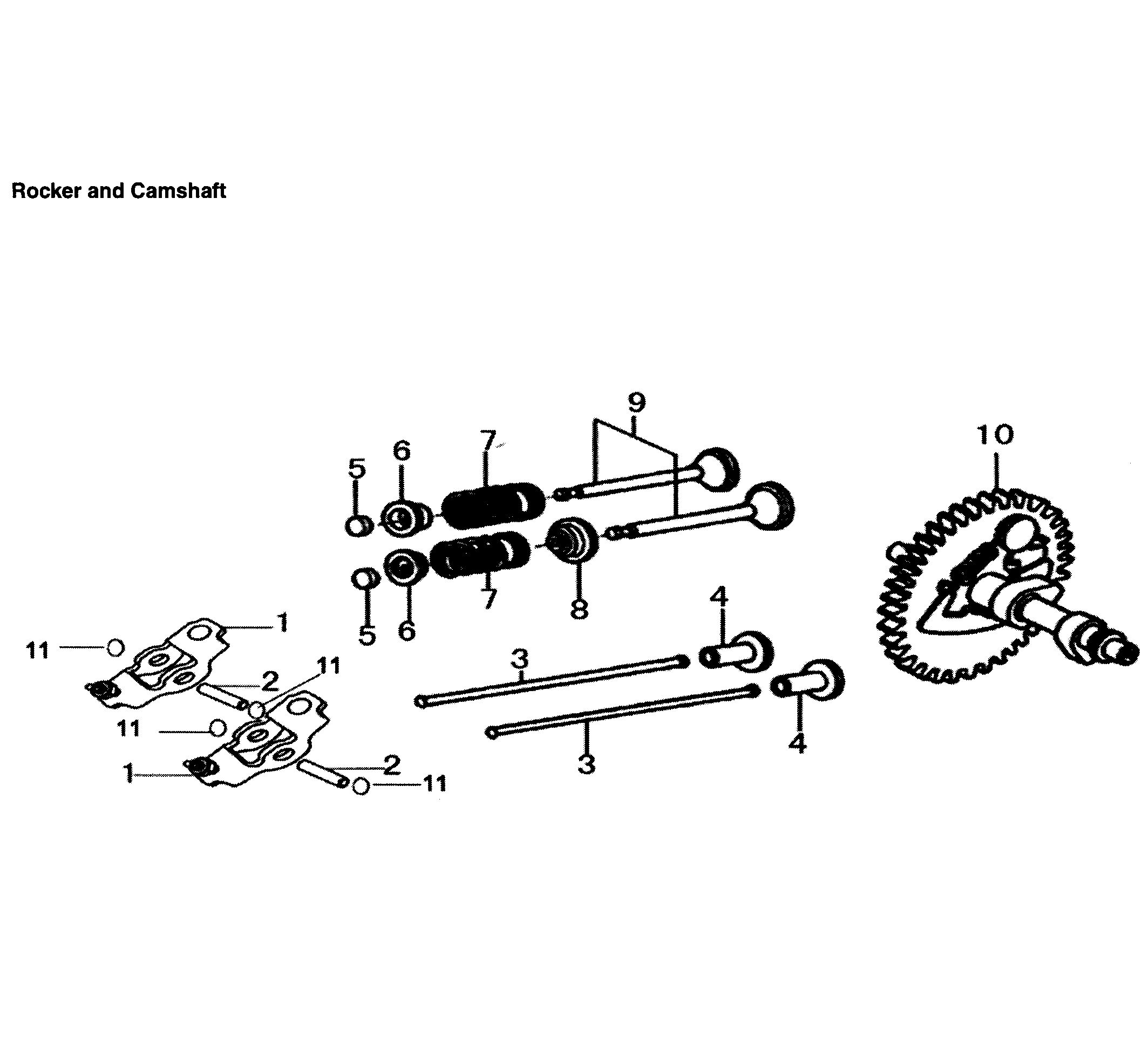 ROCKER-CAMSHAFT