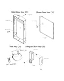 Door,vent & safeguard assy