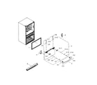 Samsung RF30HBEDBSR/AA-00 freezer door diagram