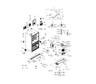 Samsung RF30HBEDBSR/AA-01 cabinet diagram