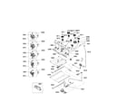 Bosch HGS3053UC/04 valve assy diagram