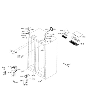 Cabinet assy