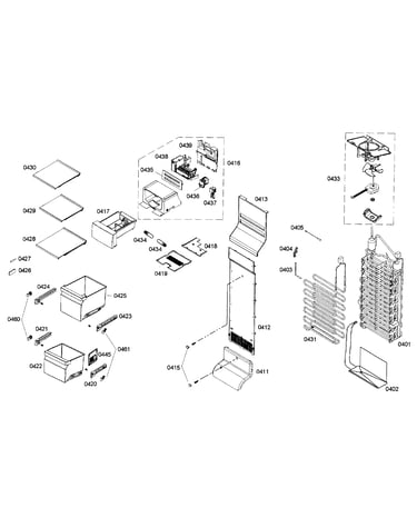 Freezer assy