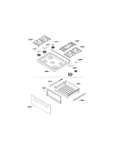 Burner & drawer assy