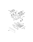 Burner & drawer assy