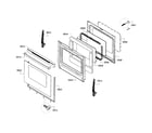 Bosch HGS3063UC/11 door diagram