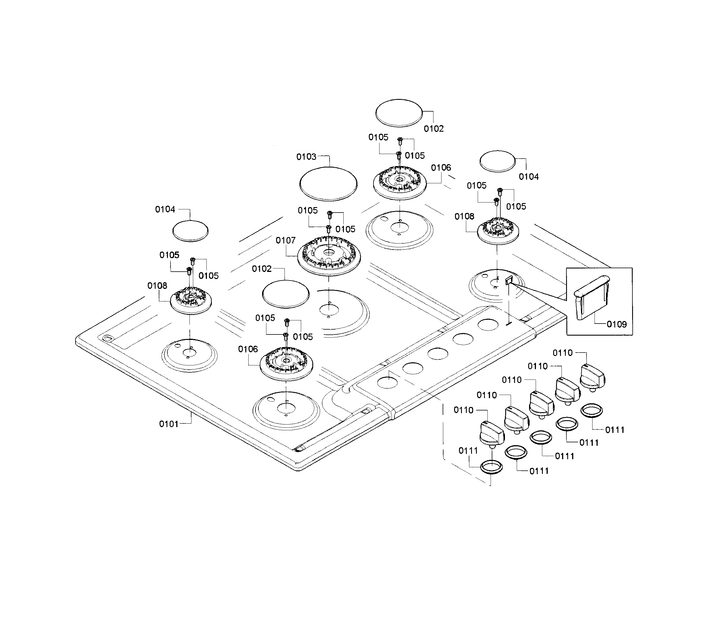 Burner assy