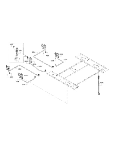 Gas valve assy