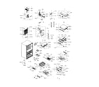 Samsung RF23HSESBSR/AA-00 refrigerator diagram