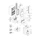 Samsung RF23HSESBSR/AA-00 refrigerator door l diagram