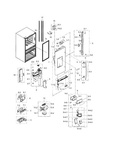 Refrigerator door l
