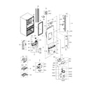 Samsung RF23HSESBSR/AA-01 refrigerator door l diagram