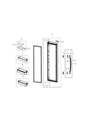 Refrigerator door