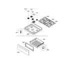 Bosch HGS3023UC/02 cooktop & drawer diagram