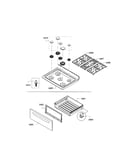 Cooktop & drawer
