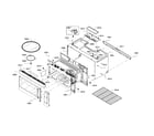 Bosch HMV5052U/01 cabinet 1 diagram