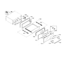 Bosch HWD2750UC/02 drawer assy diagram