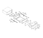 Bosch HWD3060UC/01 drawer assy diagram