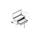 Craftsman 706310170 tool chest diagram