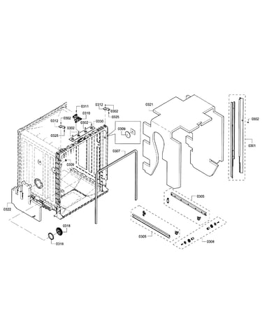 Frame & cavity