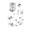 Samsung RF28HDEDBSR/AA-00 freezer / icemaker diagram