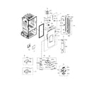 Samsung RF28HDEDBSR/AA-00 refrigerator door l diagram