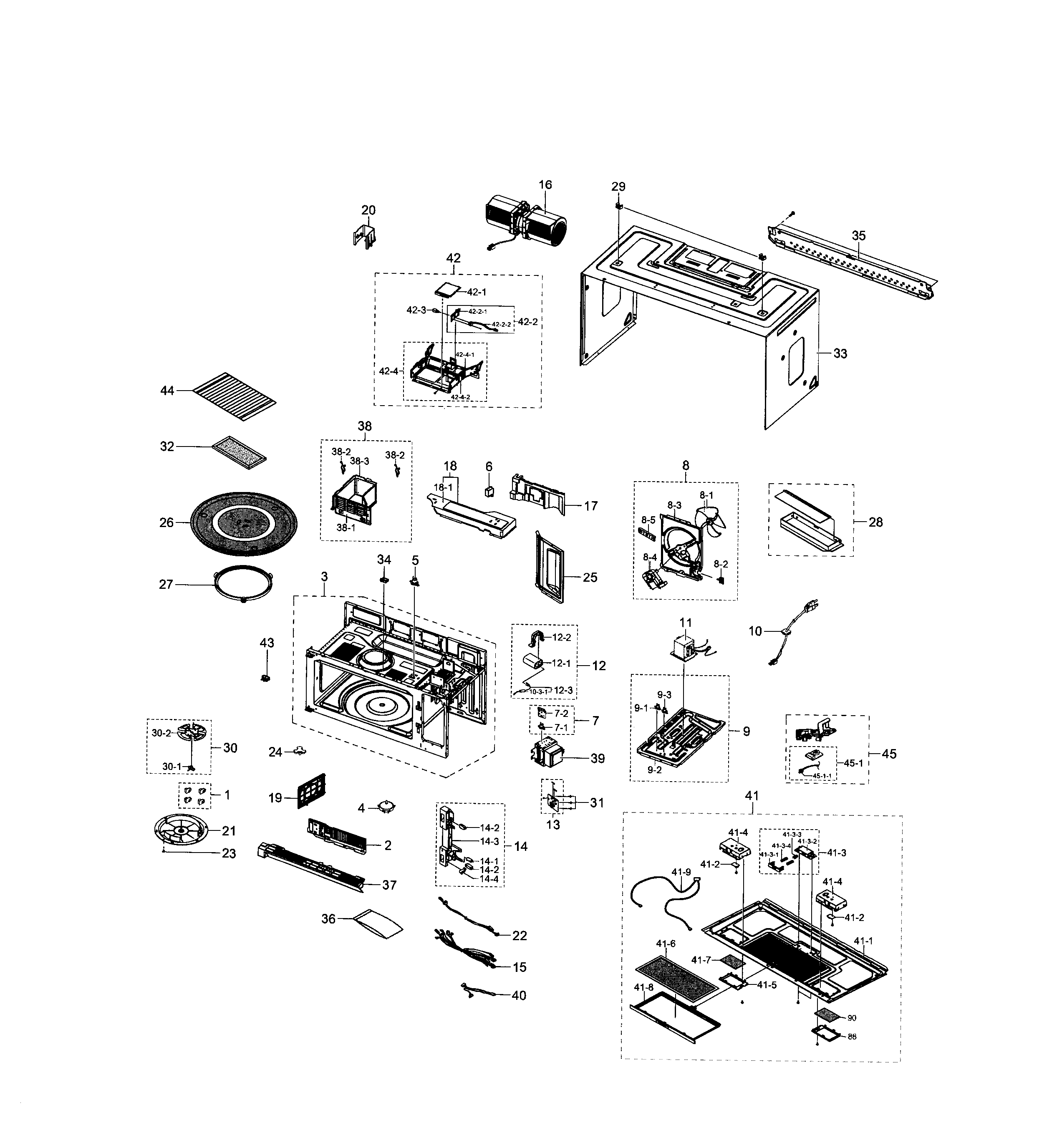 Cavity assy