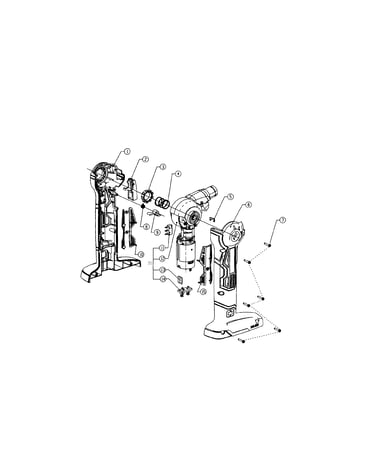 Hammer gun assy