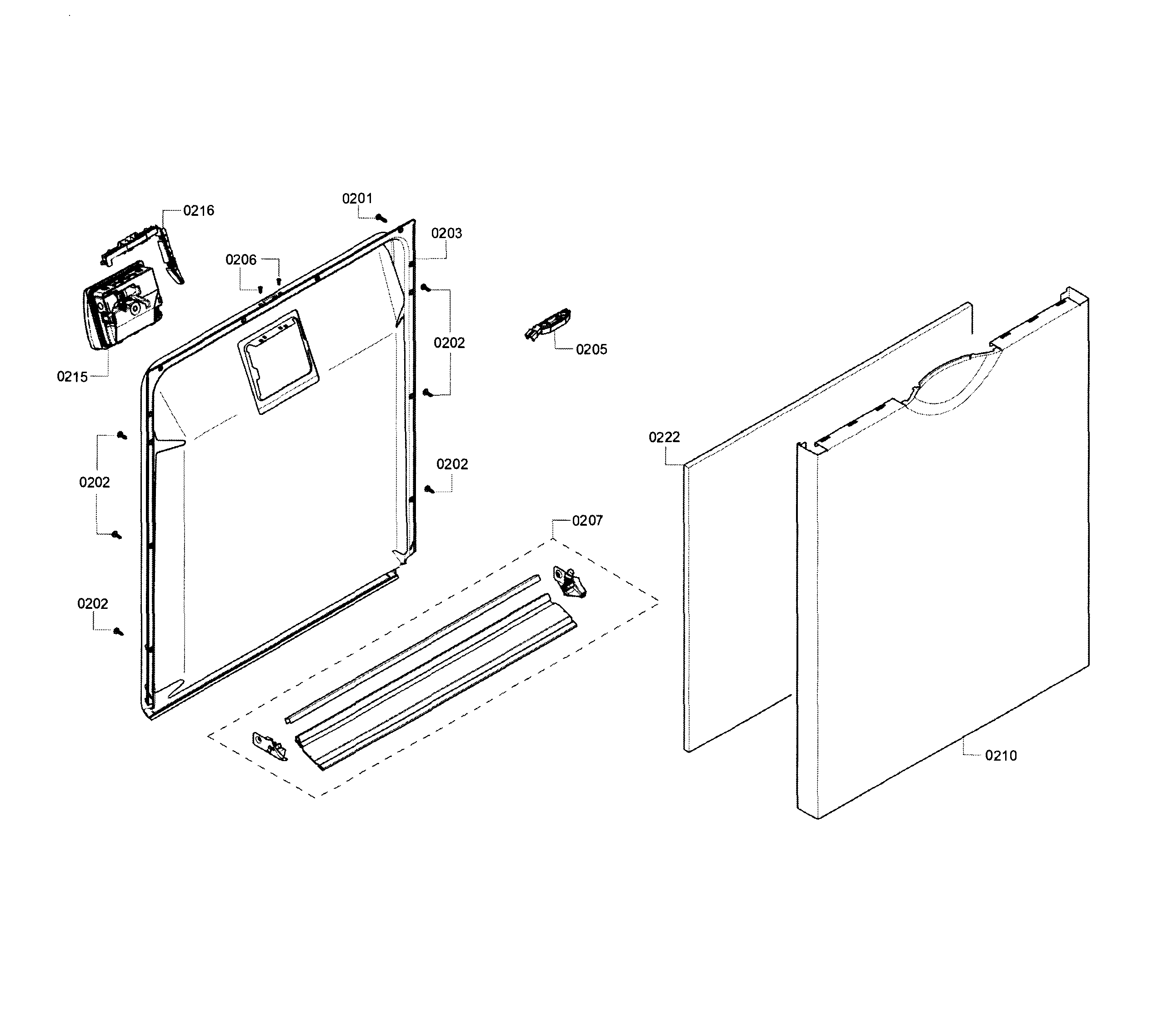 Door assy