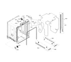 Bosch SHE3AR55UC/14 frame & cavity diagram