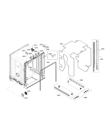 Frame & cavity